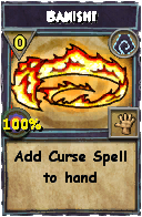 Wizard101 Shadow spell card: Banish!, Spell ID 797