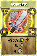 Wizard101 Star spell card: Reinforce, Spell ID 201
