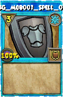 Wizard101 Ice spell card: BG_Mob001_Spell_04, Spell ID 817