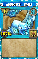 Wizard101 Ice spell card: BG_Mob002_Spell_03, Spell ID 944