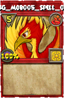 Wizard101 Fire spell card: BG_Mob005_Spell_05, Spell ID 854