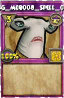 Wizard101 Storm spell card: BG_Mob008_Spell_06, Spell ID 720