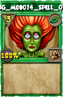 Wizard101 Life spell card: BG_Mob014_Spell_04, Spell ID 808