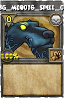 Wizard101 Death spell card: BG_Mob016_Spell_01, Spell ID 980
