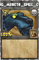 Wizard101 Death spell card: BG_Mob018_Spell_03, Spell ID 928