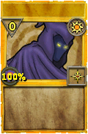 Wizard101 Sun spell card: Blank - Untargetable, Spell ID 391
