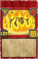 Wizard101 Fire spell card: Blossom Treant - ASTH Scion Elemental, Spell ID 648