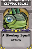 Wizard101 School 16 spell card: Glowbug Squall, Spell ID 107