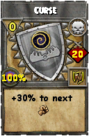 Wizard101 Death spell card: Curse, Spell ID 616