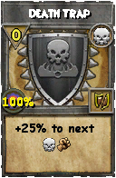 Wizard101 Death spell card: Death Trap, Spell ID 314