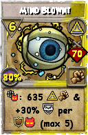 Wizard101 Myth spell card: Mind Blown!, Spell ID 567