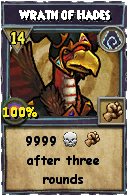 Wizard101 Shadow spell card: Wrath of Hades, Spell ID 243