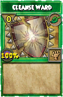 Wizard101 Life spell card: Cleanse Ward, Spell ID 255