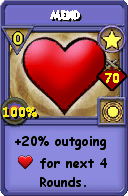 Wizard101 Star spell card: Mend, Spell ID 63