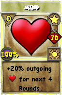 Wizard101 Star spell card: Mend, Spell ID 63