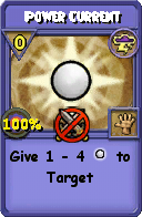 Wizard101 Storm spell card: Power Current, Spell ID 228