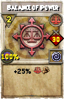 Wizard101 Balance spell card: Balance of Power, Spell ID 746