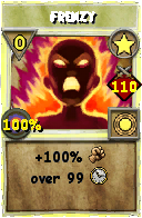 Wizard101 Star spell card: Frenzy, Spell ID 788