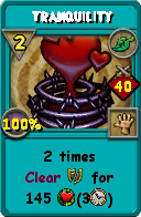 Wizard101 Life spell card: Tranquility, Spell ID 442