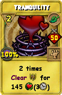 Wizard101 Life spell card: Tranquility, Spell ID 447