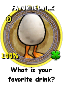 Wizard101 School 16 spell card: Favorite drink, Spell ID 34