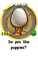 Wizard101 School 16 spell card: Puppies!, Spell ID 40