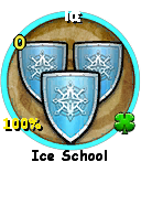 Wizard101 School 16 spell card: Ice, Spell ID 24