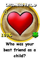 Wizard101 School 16 spell card: Childhood Friend, Spell ID 23