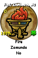 Wizard101 School 16 spell card: Fire, Zamunda, No, Spell ID 33