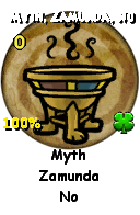 Wizard101 School 16 spell card: Myth, Zamunda, No, Spell ID 51
