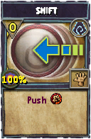 Wizard101 Shadow spell card: Shift, Spell ID 361