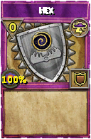 Wizard101 Storm spell card: Hex, Spell ID 787