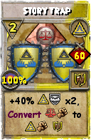 Wizard101 Myth spell card: Story Trap, Spell ID 950