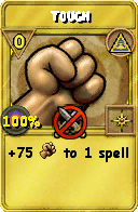 Wizard101 Myth spell card: Tough, Spell ID 662
