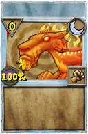 Wizard101 Moon spell card: Aeon of Atavus - Death, Spell ID 1597
