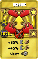 Wizard101 Star spell card: Berserk, Spell ID 1657