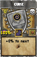 Wizard101 Death spell card: Curse, Spell ID 1443