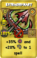 Wizard101 Sun spell card: Extraordinary, Spell ID 1149