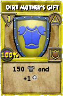 Wizard101 Myth spell card: Dirt Mother's Gift, Spell ID 1863