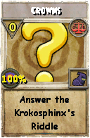 Wizard101 Balance spell card: Crowns, Spell ID 1879