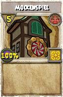 Wizard101 Balance spell card: Mockenspiel, Spell ID 1040