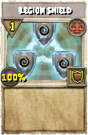 Wizard101 Balance spell card: Legion Shield, Spell ID 1541