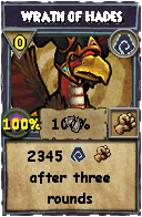Wizard101 Shadow spell card: Wrath of Hades, Spell ID 1685