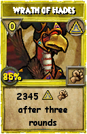 Wizard101 Myth spell card: Wrath of Hades, Spell ID 1949