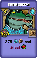 Wizard101 Ice spell card: Suten Sokkwi, Spell ID 1233