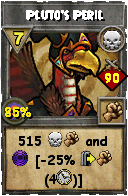 Wizard101 Death spell card: Pluto's Peril, Spell ID 1201