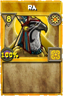 Wizard101 Sun spell card: Ra, Spell ID 1497