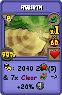 Wizard101 Life spell card: Rebirth, Spell ID 1459