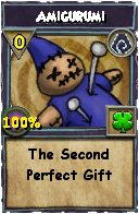 Wizard101 Shadow spell card: Amigurumi, Spell ID 2712