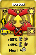 Wizard101 Star spell card: Berserk, Spell ID 2343